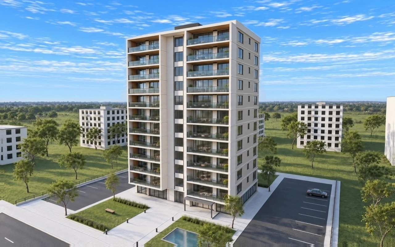 Ardıç Residence, 1. cephe görünümü